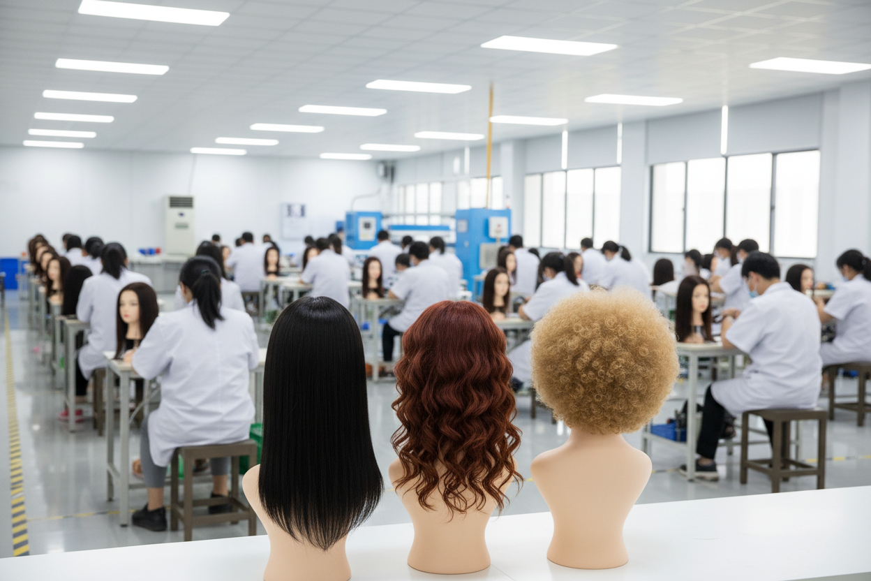 photo en rapport avec les perruque fabriquer en chine