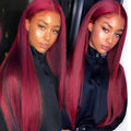 Perruque 13x4  Lace Front Honey Blonde & Rouge bug Straight | Cheveux 100% Humains | Nialux Perruque